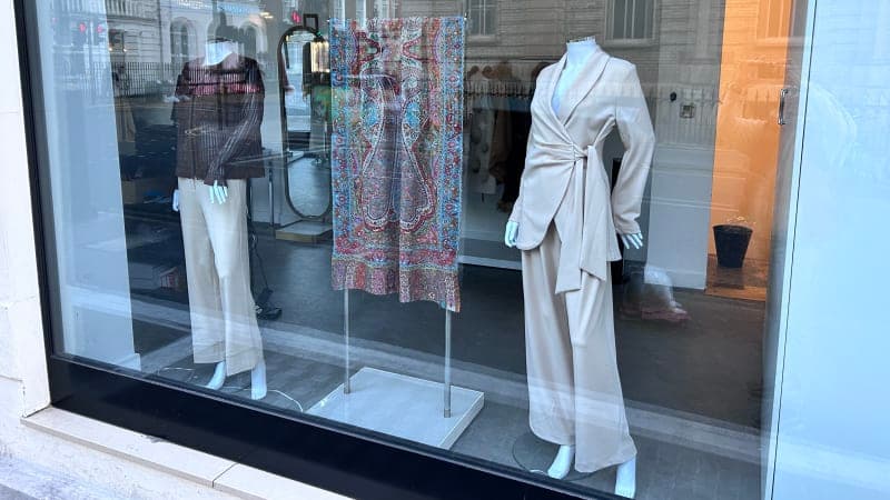 Textural Symmetry at James Lakeland — shop window